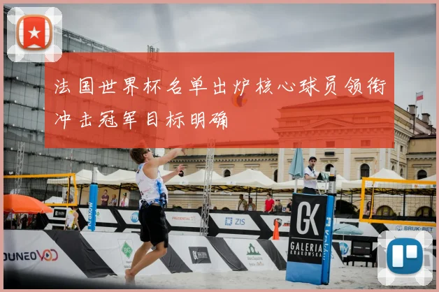 法国世界杯名单出炉核心球员领衔冲击冠军目标明确